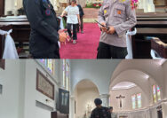 Polrestabes Surabaya dan Tim Jibom Gegana Polda Jatim Lakukan Sterilisasi Gereja Jelang Natal 2024