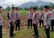 AKBP Safi'i Nafsikin Pimpin Pengecekan Lahan Program Ketahanan Pangan Untuk Kemandirian Masyarakat