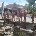 Patut Diapresiasi, Kadis BMBK Provinsi Lampung : Gorong - Gorong Yang Ambrol di Jl Pesisir Kalianda - Rajabasa Akan Segera di Perbaiki