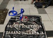 Tim Jogoboyo Polrestabes Surabaya Amankan 5 Pemuda Konvoi Perguruan Silat di Jalan Ahmad Yani