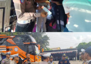 Satlantas Polres Gresik Bersama Jasa Raharja dan Dinas Perhubungan Lakukan Ramp Check untuk Tingkatkan Keselamatan Berkendara