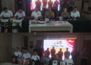 Aksi Brutal Yang Dilakukan Oleh Empat Pelaku Sekelompok Debt Collector Terhadap Seorang Advokat Diamankan SatReskrim Polrestabes Surabaya 