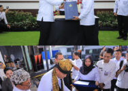 Pucuk Pimpinan Lapas Banyuwangi Resmi Berganti, Mochamad Mukaffi Gantikan Agus Wahono