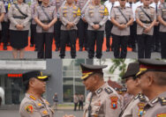 Kapolrestabes Surabaya Pimpin Sertijab Kabag SDM, Kapolsek Tenggilis Mejoyo, dan Kapolsek Lakarsantri