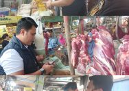 Jelang Ramadhan, Satgas Pangan Polrestabes Surabaya Sidak Pasar Tradisional Pastikan Harga Stabil