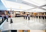 Kapolri Pimpin Kenaikan Pangkat 22 Pati Polri