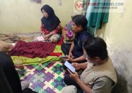 Hadir Ditengah Masyarakat, Dinsos Lampung Selatan Salurkan Bantuan ke Warga Sakit Usus Bocor