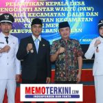 Bupati Bangkalan Lantik PAW Kepala Desa Galis dan Pangeleyan