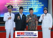 Bupati Bangkalan Lantik PAW Kepala Desa Galis dan Pangeleyan