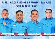 Partai Gelora Lampung Lakukan Perombakan Besar-besaran di Semua Tingkatan