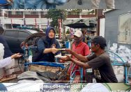Kebaikan di Bulan Suci: Polrestabes Surabaya Berbagi Takjil untuk Abang Becak di Seluruh Kota