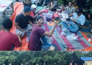 Paguyuban Pokal Bersama Komunitas Piston Giat Bagi Takjil di Bulan suci Ramadhan