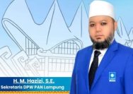 Diberikan Amanah M.Hazizi, Optimis, Menjadi Pemimpin Ketua DPW PAN Propinsi Lampung