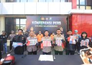 Respon Cepat Polres Bojonegoro Berhasil Ungkap Jaringan Peredaran Uang Palsu, 4 Tersangka Diamankan