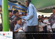 LSM GEMPAR ( Gerakan Muda Peduli Aspirasi Masyarakat ) DPD SIDOARJO GELAR HALAL BIHALAL DAN SANTUNAN ANAK YATIM