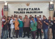 Polres Pasuruan Gelar Silaturahmi dengan Serikat Pekerja Jelang May Day