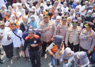 Polres Pasuruan Sukses Jamin Kelancaran Aksi Buruh Dari Start Hingga Finish