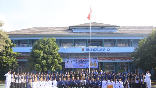 SMAN 2 Kalianda Lamsel Peringati Hardiknas ke- 93 Tahun, Dengan Tema Partisipasi Semesta Wujudkan Pendidikan Yang Bermutu Untuk Semua