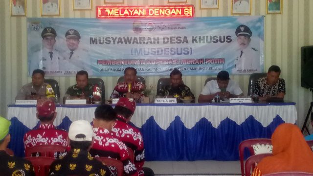 Pembentukan Koperasi Merah Putih, Pemdes Agom Gelar Musdesus