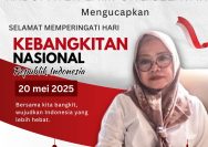 Plt.Direktur RSUD Bob Bazar,SKM, Reni Ayu Fatimah,SKM Mengucapkan Selamat Hari Kebangkitan Nasional Tahun 2025