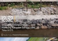 Desa Kedungsumur Maksimalkan Saluran Irigasi Bangun Plengsengan