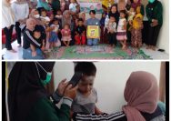 Antusias Masyarakat Dusun Duwak Rampak Desa Tanah Merah Laok Dalam Mengikuti Posyandu