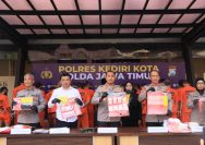 Berantas Narkoba Polres Kediri Kota Berhasil Amankan Puluhan Tersangka