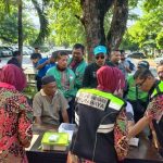 Hari Bhayangkara ke -79, Biddokkes Polda Jatim Gelar Layanan Kesehatan Gratis Untuk Driver Ojol