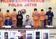 Polda Jatim Berhasil Ungkap Kasus Tindak Pidana ITE Pornografi Anak Motif Cemburu