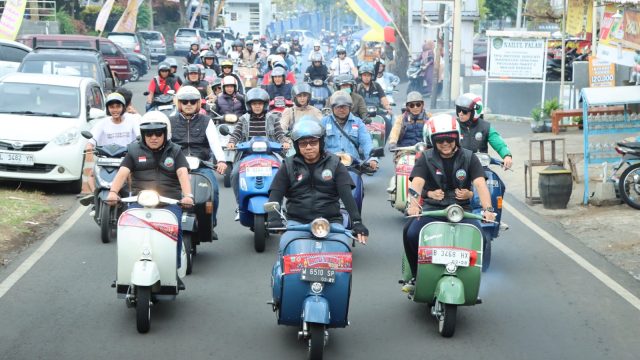 Hari Bhayangkara ke -79 Polres Batu Gelar Vespa Fest 2025 Dukung Industri Pariwisata