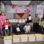 Hari Bhayangkara ke-79 Polrestabes Surabaya Dan Bhayangkari Bantu Kaum Difabel