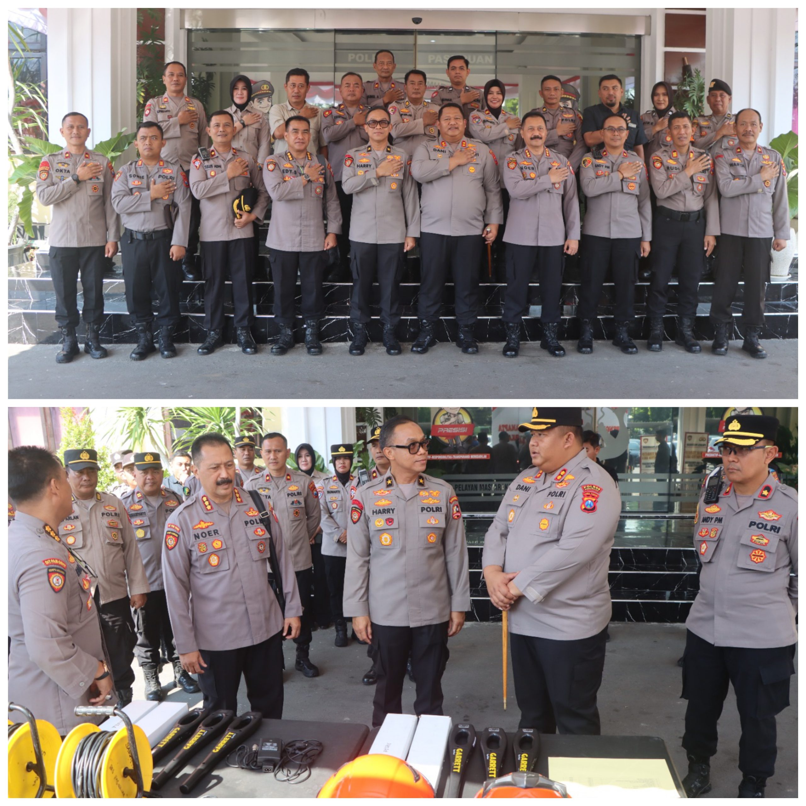 Polres Pasuruan Terima Kunjungan Dir Pam Obvit Mabes Polri, Bahas Keamanan Destinasi Wisata Polres Pasuruan Terima Kunjungan Dir Pam Obvit Mabes Polri, Bahas Keamanan Destinasi Wisata