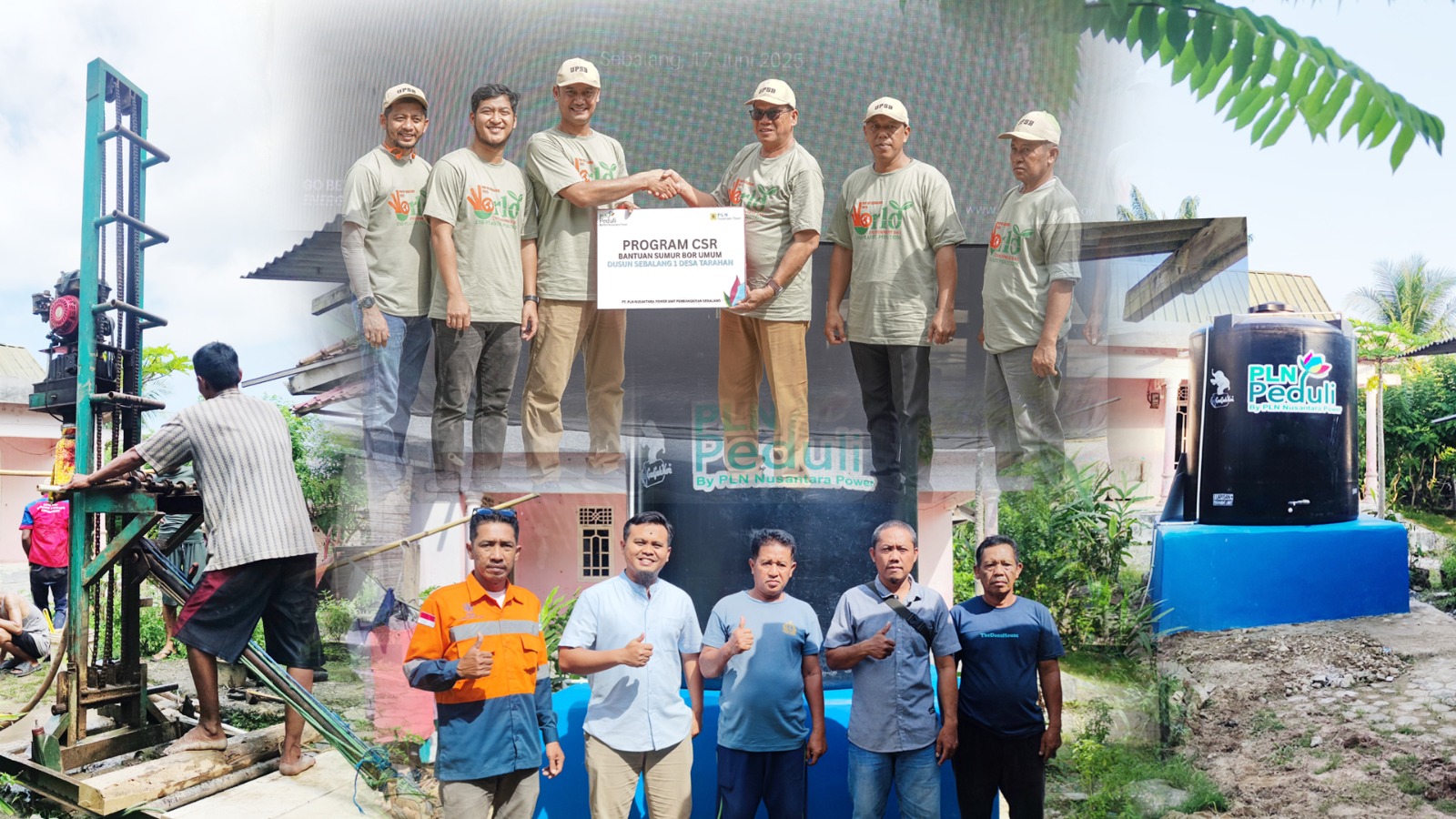PLN Nusantara Power UP Sebalang Wujudkan Akses Air Bersih Melalui Program CSR Sumur Bor Umum di Dusun Sebalang 1 PLN Nusantara Power UP Sebalang Wujudkan Akses Air Bersih Melalui Program CSR Sumur Bor Umum di Dusun Sebalang 1
