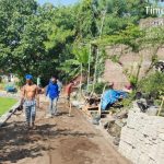 Pemdes Modong Rehabilitasi Pavingisasi Jalan dan TPT