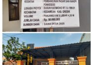 Tingkatkan Pelayanan Kesehatan Yang Prima Pemdes Katimoho Prioritaskan Pembangunan PONKESDES