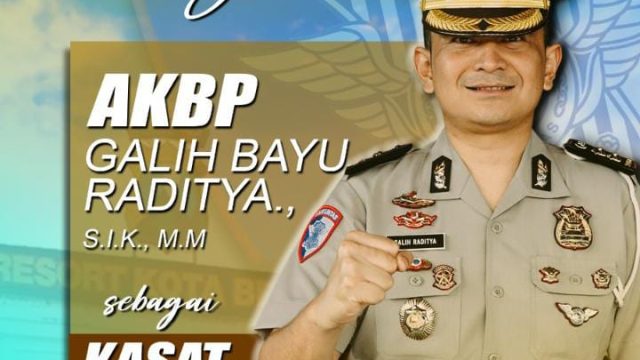 Kasubdit Gakkum Ditpolairrud Polda Jatim Resmi Menjabat Kasatlantas Polrestabes Surabaya AKBP Galih Bayu Raditya, S.l.k., M.H., M.Si.