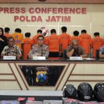 Polda Jatim Ungkap Jaringan Curanmor di 4 Kota Amankan 12 Tersangka Polda Jatim Ungkap Jaringan Curanmor di 4 Kota Amankan 12 Tersangka