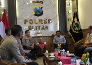 Kapolres Blitar Audiensi Dengan Petani Jagung Dari Empat Daerah