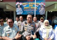 Sambut Hari Lalu Lintas Bhayangkara ke 70, Ditlantas Polda Jatim Gelar Baksos dan Bakkes