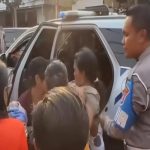 Tindakan Humanis Polantas Pengawal Gubernur Jatim Tolong Ibu Akan Melahirkan di Jalan