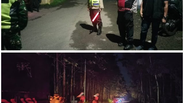 Polres Blitar Gelar patroli Dan Razia Secara Rayonisasi Guna Menciptakan Harkamtibmas Yang Kondusif
