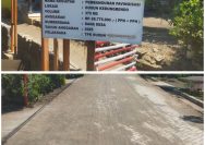 Pemdes Desa Rejoso, Lor Telah Menyelesaikan Proyek Pembangunan Paving di Dusun, Gedungbendo,