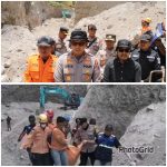 Tim SAR Gabungan Polres Magetan Berhasil Evakuasi Korban Longsor Tambang Trosono
