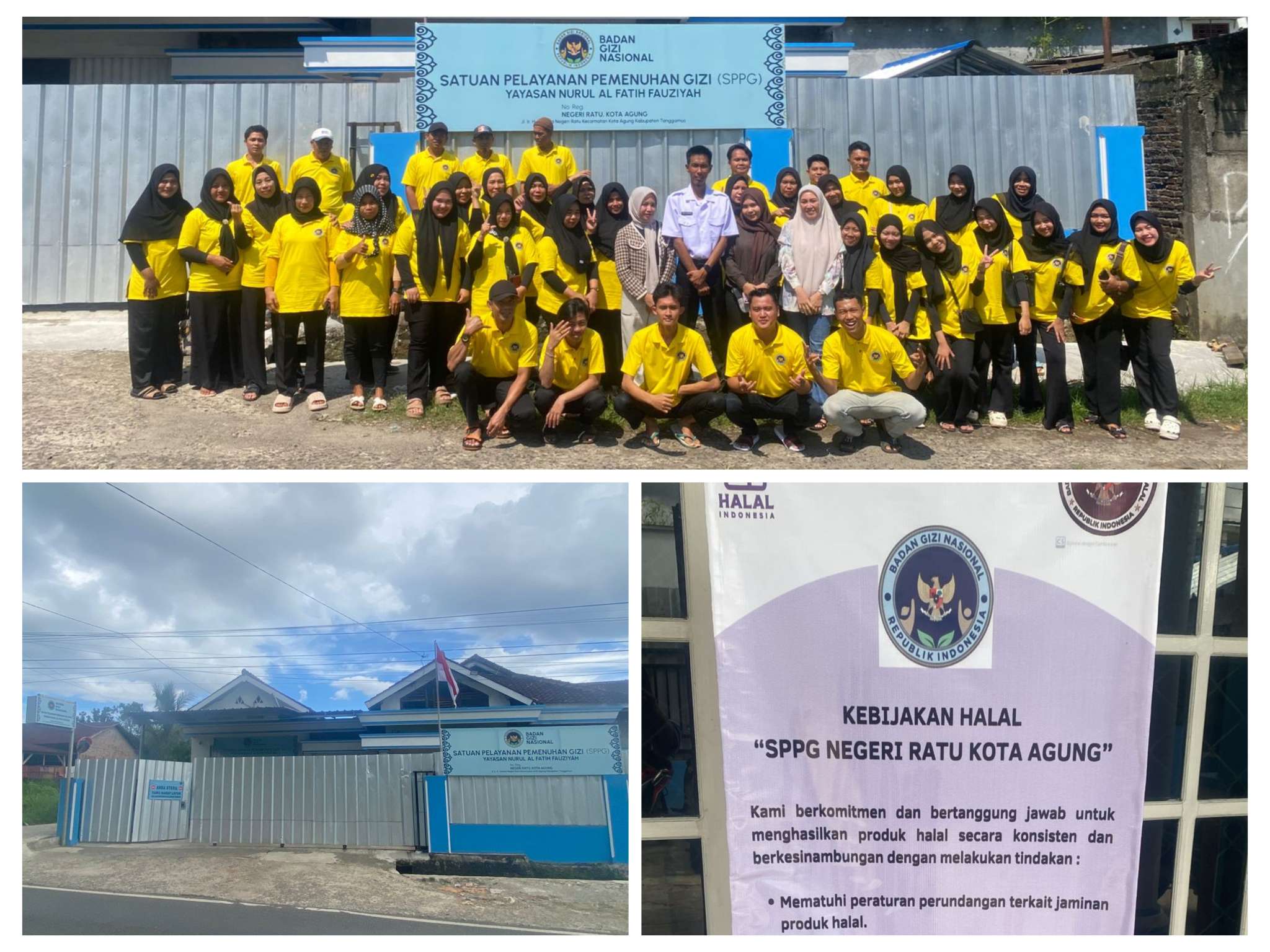 Dapur Makan Bergizi Gratis (MBG) Negri Ratu Kota Agung Bersertifikat Higenis, Bersih Higenis Aman Halal Dapur Makan Bergizi Gratis (MBG) Negri Ratu Kota Agung Bersertifikat Higenis, Bersih Higenis Aman Halal