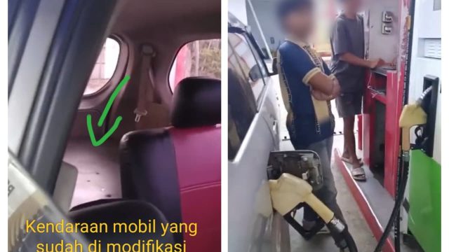 Salah Satu SPBU di Kabupaten Pasangkayu, Diduga Layani Oknum Penimbun BBM Jenis Solar
