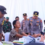 Polres Ngawi Gelar Bakti Kesehatan Gratis Warga Padas : Terima kasih Pak Polisi