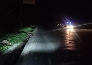 Berpotensi Lakalantas, Lampu Penerangan Jalan Umum di Tanjakan Tarahan Sampai Babatan Katibung Mati dan Gelap Berpotensi Lakalantas, Lampu Penerangan Jalan Umum di Tanjakan Tarahan Sampai Babatan Katibung Mati dan Gelap