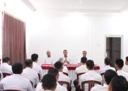 Kalapas Kotaagung Sampaikan Hal-hal Yang Menjadi Atensi Pimpinan Dalam Rapat Dinas Pegawai