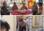 Kapolrestabes Surabaya Apresiasi Partisipasi Warga Dalam Pembangunan Pagar Polsek Wonokromo