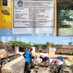 Diduga Abaikan K3 Proyek Rehabilitasi SDN Sidodadi Adukkan Cor Tanpa Alat Bantu, Berdalih Program Kementrian